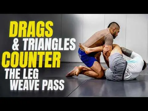 Counter the Leg Weave Pass