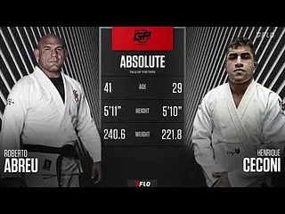 Henrique Ceconi vs Roberto "Cyborg" Abreu. 2022 IBJJF Absolute Grand Prix