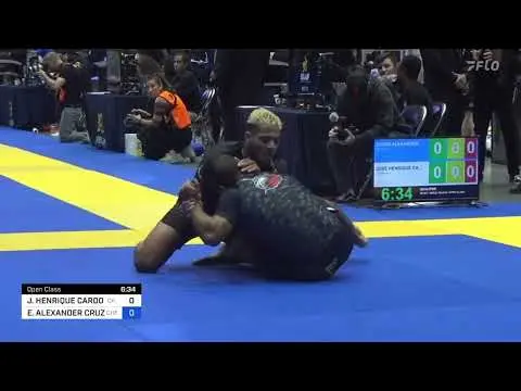 Henrique Ceconi vs Elder Cruz 2022 Pan IBJJF Jiu-Jitsu No-Gi Absolute Champion.
