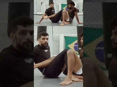 Chave de calcanhar! #bjj #mma #finalização #jiujitsu
