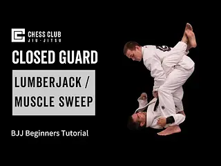 BJJ Beginners Tutorial - Lumberjack / Muscle Sweep