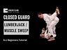 BJJ Beginners Tutorial - Lumberjack / Muscle Sweep