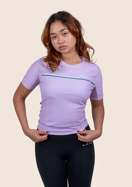 Women's Precision Rashguard -Turkish Delight