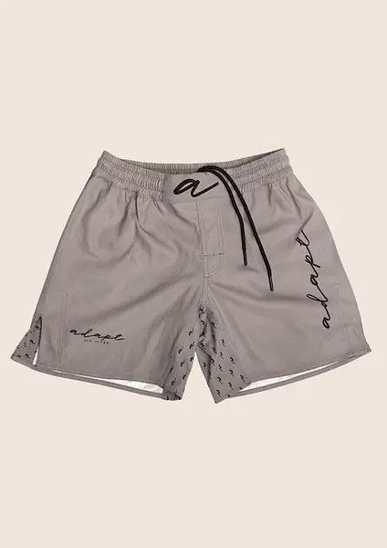 Unisex Jiu‑Jitsu Training Shorts – Grey