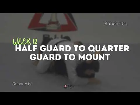Quarter Guard Pass to Mount | Simple BJJ Pressure Pass