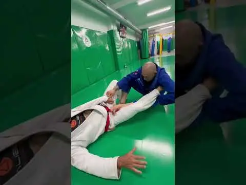 Llave de pie. Técnica de Jiu jitsu por Davi Cavalcante