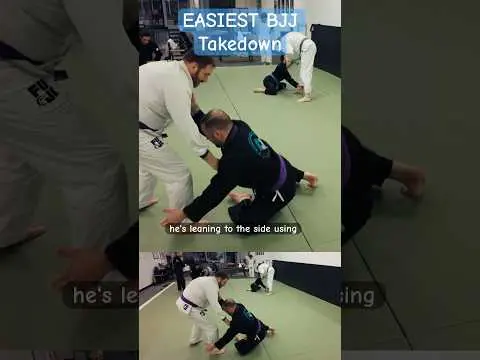 Easiest BJJ Takedown for Beginners #bjj #jiujitsu #grappling