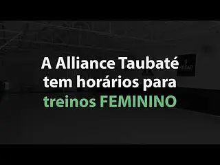 Aula Feminino de Jiu-Jitsu - Alliance Taubaté