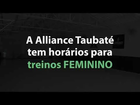 Aula Feminino de Jiu-Jitsu - Alliance Taubaté