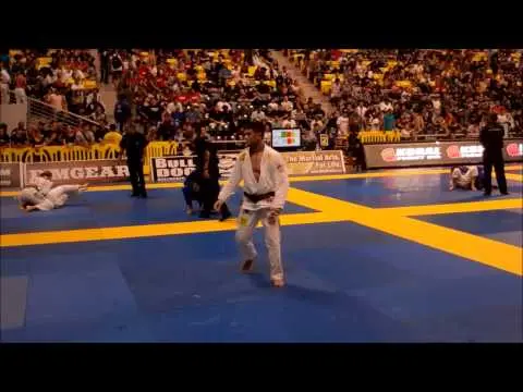 Alliance Greenville- Rafael Rosendo second match at Worlds BJJ Championship 2012.