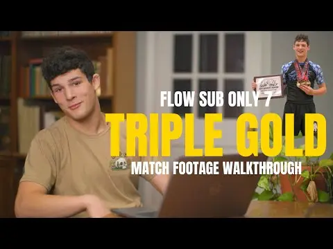 TRIPLE GOLD - 17yr old takes 2 adult divisions and teen absolute, fights through 14 matches | Ep 41