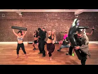 Kettlebell KickBoxing Harlem Shake Parody