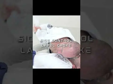 Side Control with Lapel Choke Submission. Darin Shapiro Armadajiujitsu.com