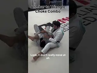 Armbar to Triangle Combo #bjj