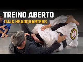Treino Aberto na matriz Dennis Jiu-Jitsu Club | Estudo das Regras de Jiu-Jitsu | Surpresa no final