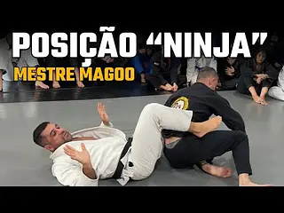 Pegada de Costa “Ninja” | Mestre Magoo em Seminário de Jiu-Jitsu em Maringá