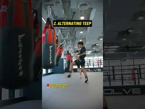 5 Muay Thai Bag Drills to Increase Speed & Power 🔥