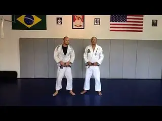 Royce Gracie with Steve Hall of Fight To Win BJJ - Choke Defense | BJJ Techniques