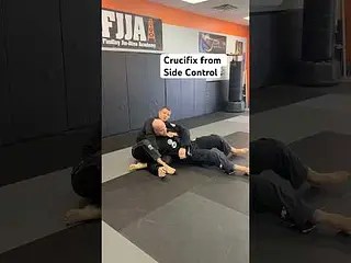 Crucifix from Side Control #sidecontrol #crucifix #backattacks #bjjbasics #jiujitsu #findlayohio