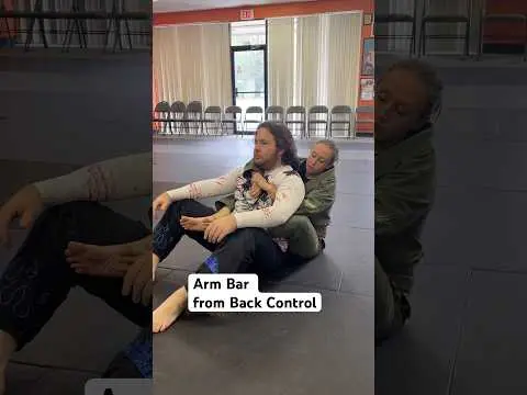 Arm Bar from Back Control #jiujitsu #bjjbasics #armbar #backcontrol #findlay #findlayohio