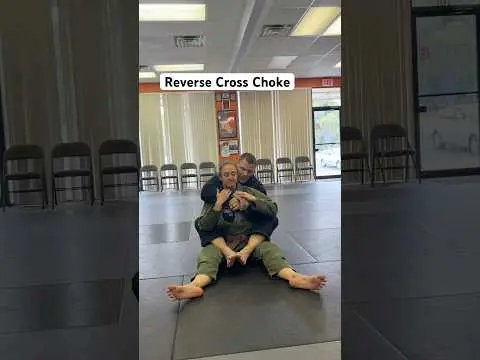 Reverse Cross Choke #jiujitsu #bjjbasics #backattack #crosschoke #findlay #findlayohio
