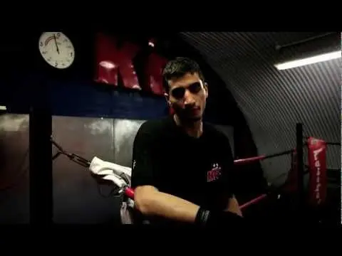 Yahia Abaza fighting at KO Blood and Glory