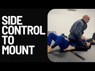 Side Control to Mount Transition