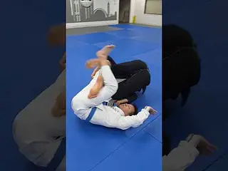 Single Leg X Overhead Sweep #bjj #jiujitsu