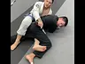 Half guard, counterattacking the Kimura