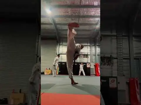 Working some fundamentals this week for patterns #fitness #goals #itftaekwondo #martialarts