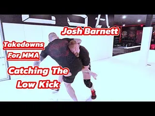 Josh Barnett - Takedowns For MMA: Catching The Low Kick