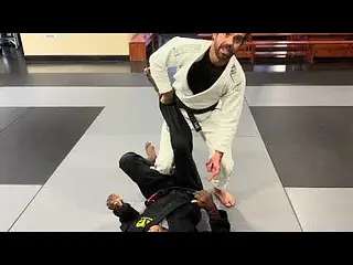 Leg drag to side control - Gi
