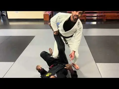 Leg drag to side control - Gi