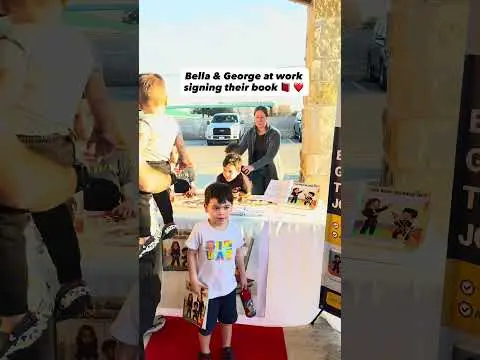 Bella and George Jiu Jitsu Journey book 📕 signing 🖋️ Next could be in your business