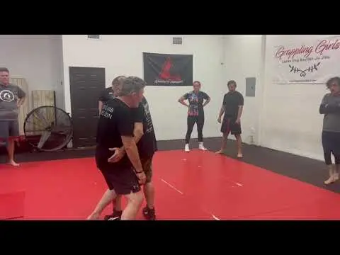 Never let your legs entangle -Pat Miletich