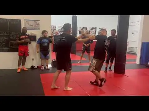 Pat Miletich demonstrates Russian Tie