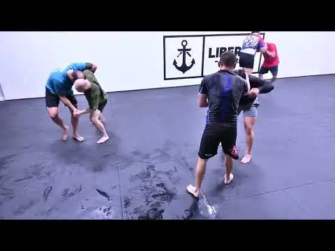 Liberty Jiu Jitsu Sparring 12-15