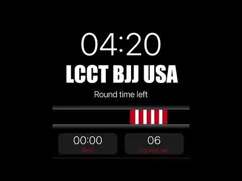 @LCCTBRAZILIANJIUJITSU 6:00 MINUTE ROUND TIMER