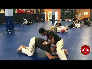 Luiz Claudio is teaching how to take the back and Escaping from the  back