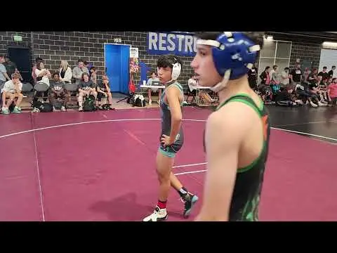 7th Grader Wrestling Highschool National Tournament