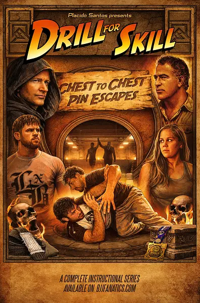 Drill for Skill Chest to Chest Pin Escapes by Placido Santos