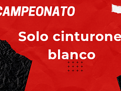 Tercer Camp y Campeonato Cinturones blanco