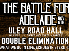 AUSTRALIAN GRAPPLING LEAGUE 4 - GI & NOGI - ADELAIDE