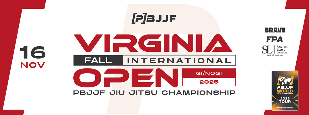 PBJJF Virginia Fall International Open 2025