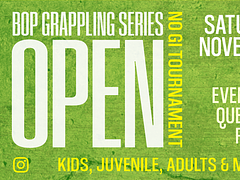 BOP Grappling Series No-Gi Open