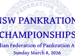NSW Pankration Championships March 8  2026