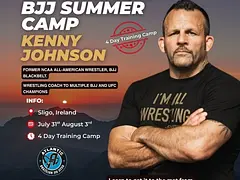Kenny Johnson Wrestling for BJJ Camp 2026