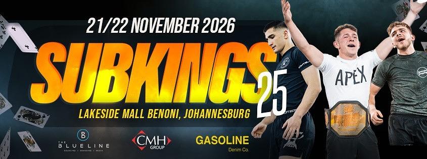Submission Kings , Queens and Kids 25 -No Gi Johannesburg