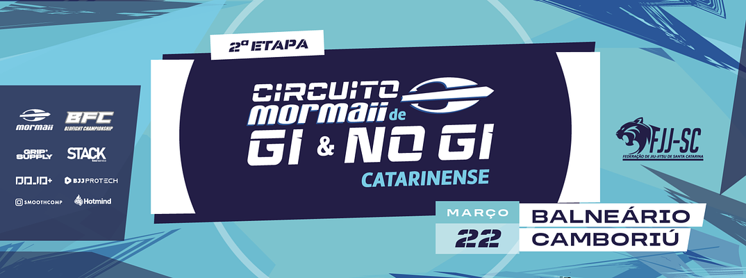 2ª ETAPA CIRCUITO MORMAII GI & NOGI 2026