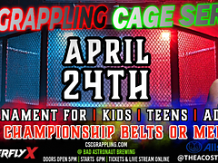 CSC GRAPPLING 40: CAGE SERIES AT BAD ASTRONAUT BREWERY